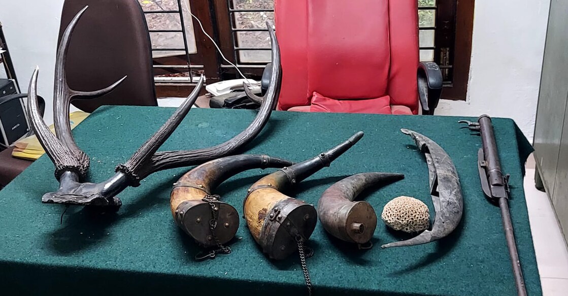 The contents seized from a rented property at Kakkodi in Kozhikode. Photo:  Special arrangement 