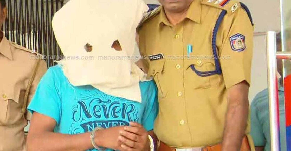 Asfaq Alam, accused in Aluva child rape and murder has been remanded in judicial custody. Photo: Manorama News