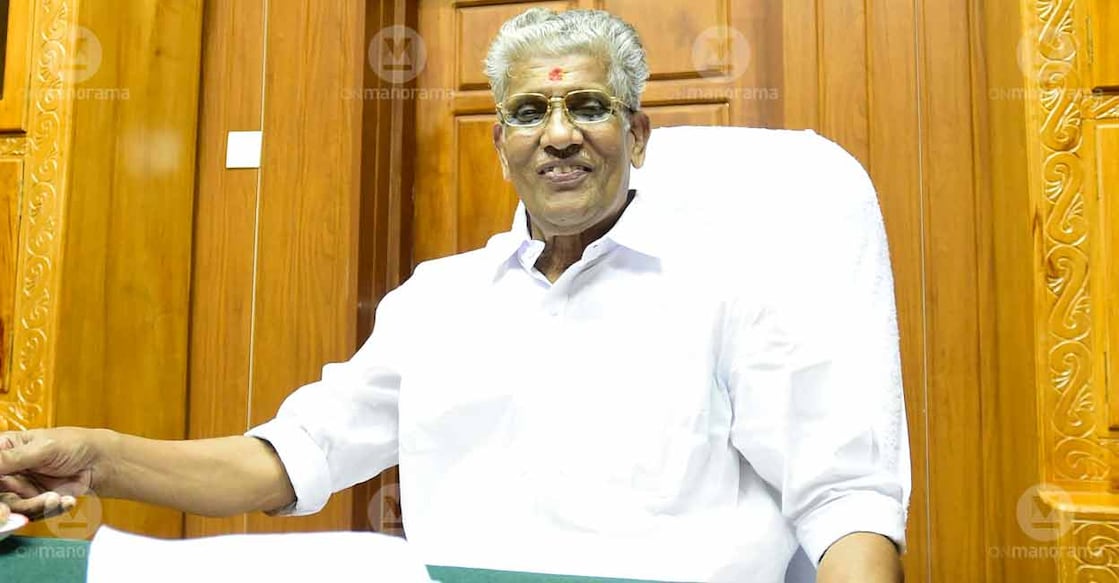 Nair Service Society general secretary G Sukumaran Nair. File photo: Manorama