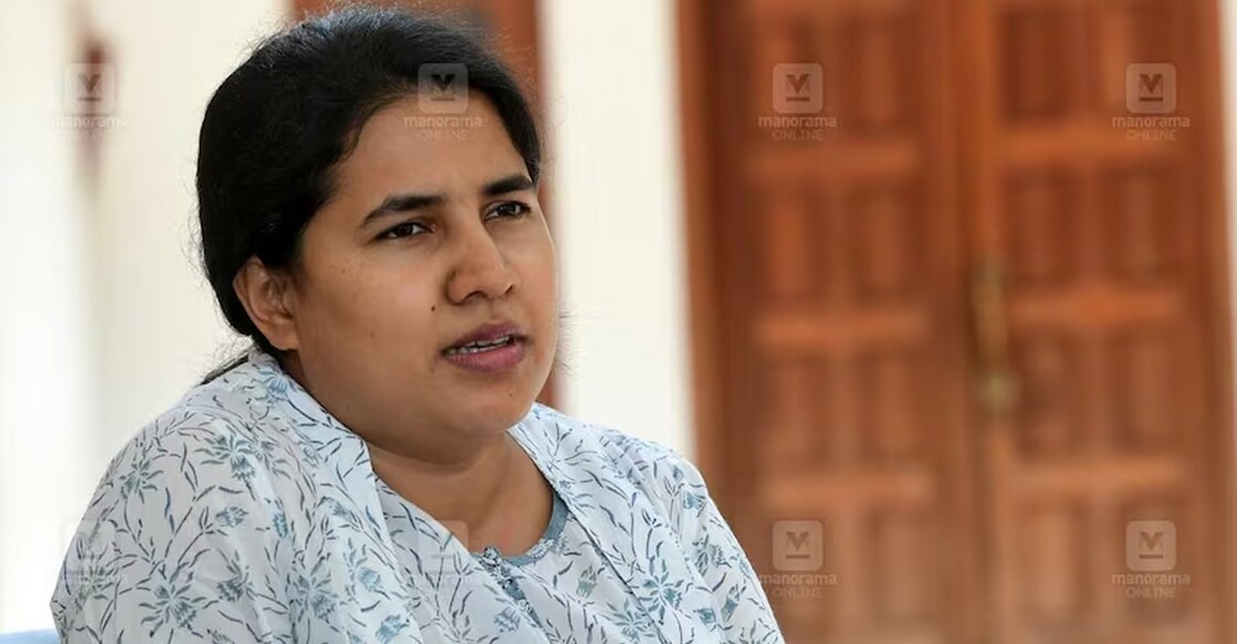 T Veena. Photo: Manorama