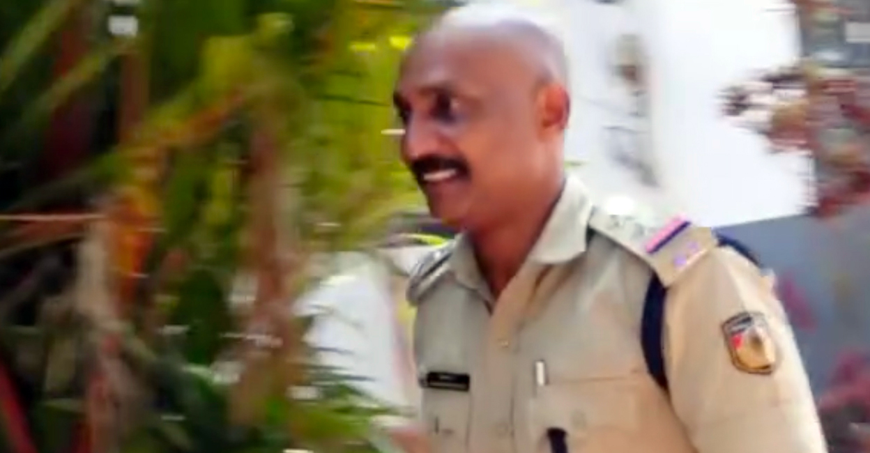 tirur-si-vibin Sub-Inspector Vibin. Photo: Special arrangement
