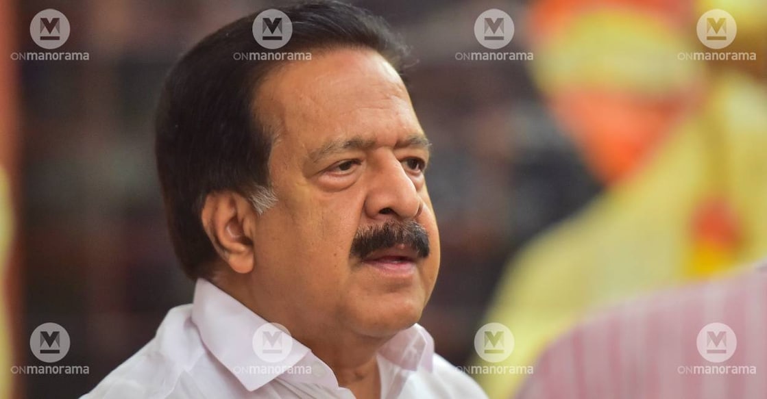 Ramesh Chennithala. Photo: Manorama