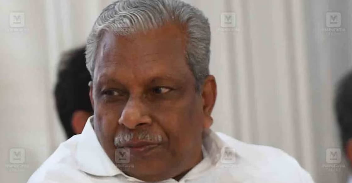 AC Moideen ED raided his house and premises in connection with a money laundering probe into the alleged Rs 100-crore fraud in the Karuvannur Cooperative Bank. Photo: Manorama