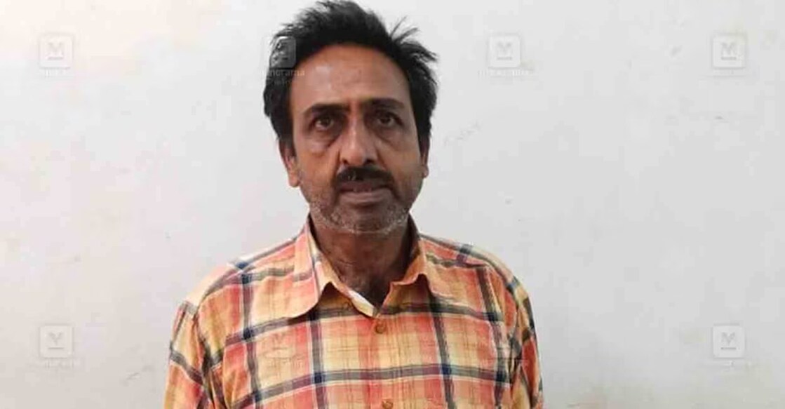 The accused, Shaji, 56. 