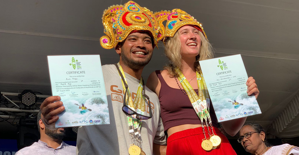 Amith Thapa and Ava Christensen were adjudged the Rapid King and Rapid Queen respectively. Photo: Special arrangement 