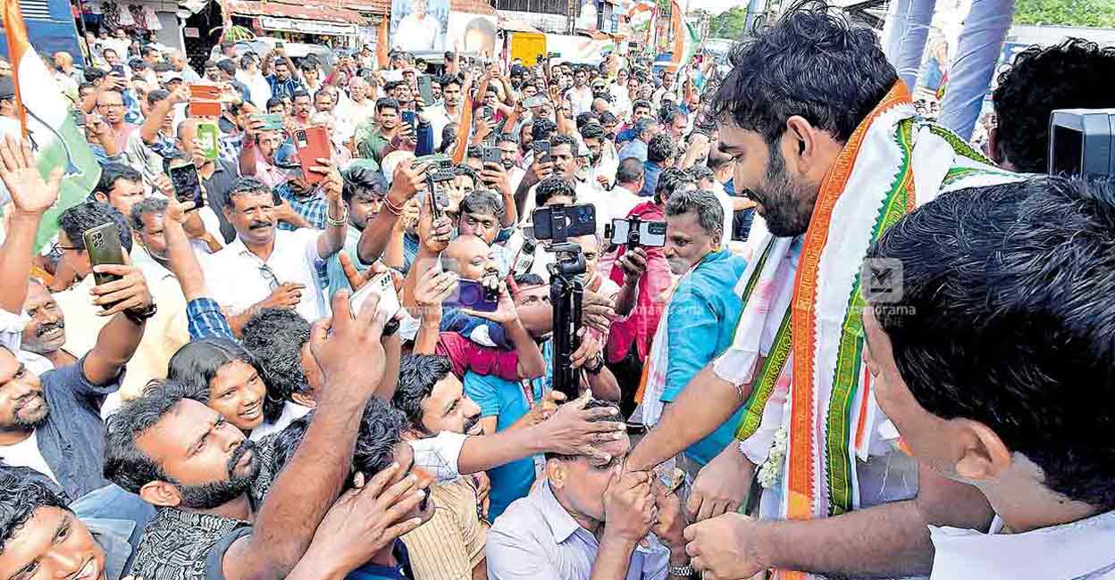 kottayam-puthuppally-chandy-oommen The UDF leadership hopes the anti-incumbency wave that was clearly felt in the Puthuppally by-election would sustain till the Lok Sabha election. Photo: Manorama