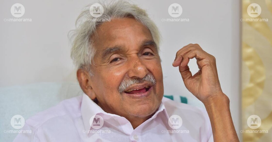 Oommen Chandy. File Photo: Manorama