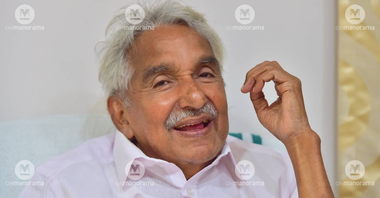 Oommen Chandy. File Photo: Manorama