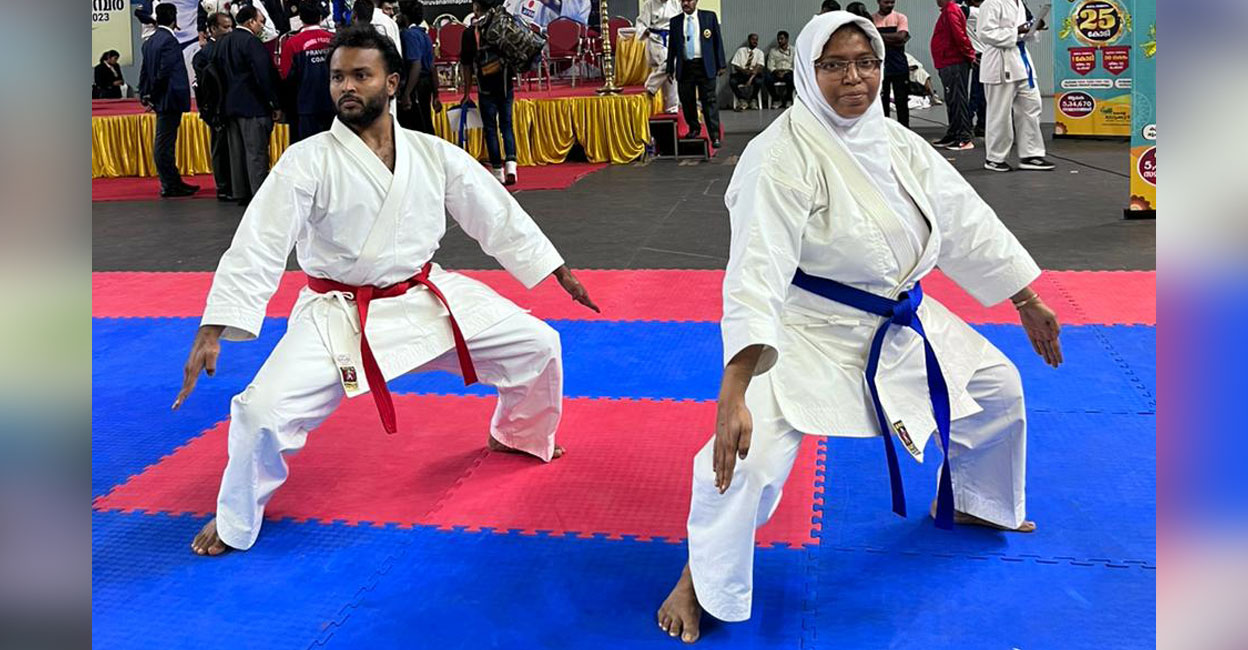 Dr Sajeena Shukkoor has been practicing Karate for over two decades. Photo: Special arrangement 