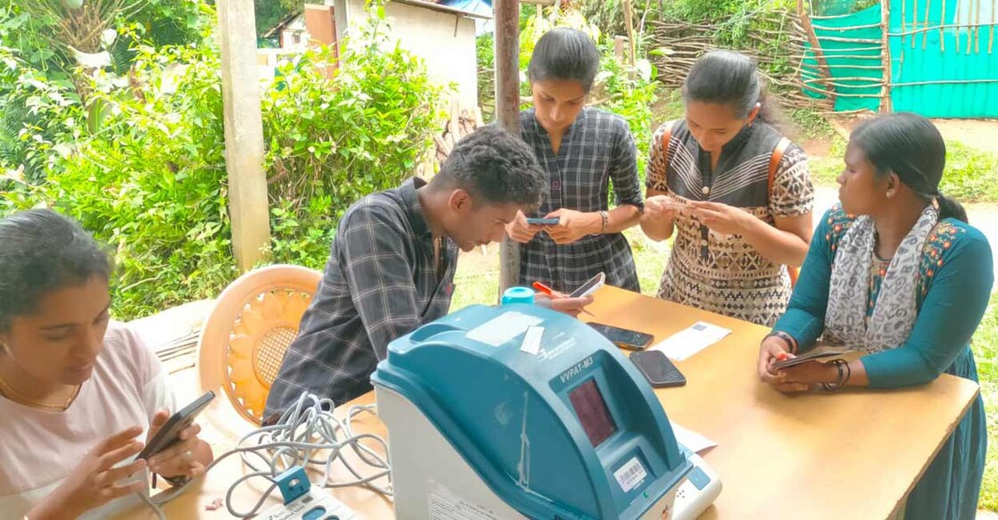 evm The campaign attains significance as Wayanad has the largest tribal population in the state consituting 18.53 per cent of the total population. Photo: Special Arrangement
