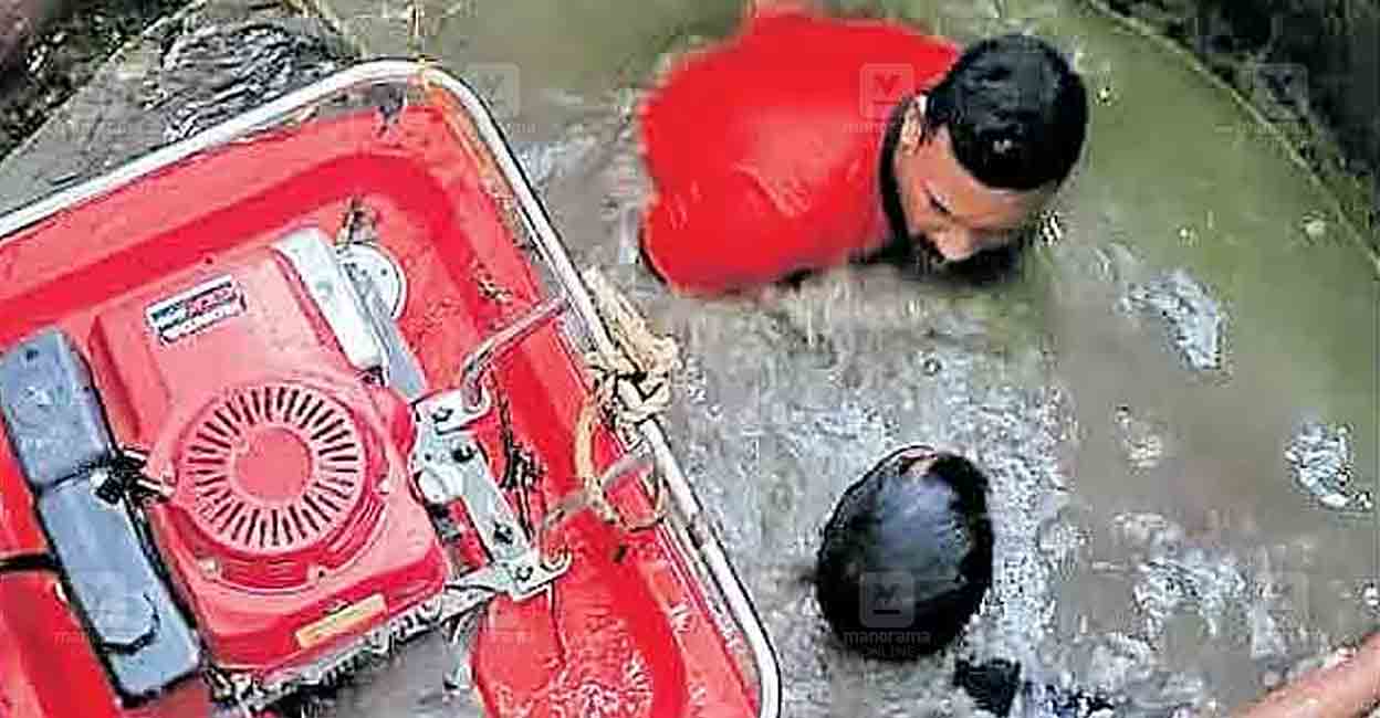 Andaman & Nicobar The drugs were hidden in bunkers that were shaped like wells, on the premises of an unused government guest house at Malacca village in Car Nicobar. Photo: Manorama