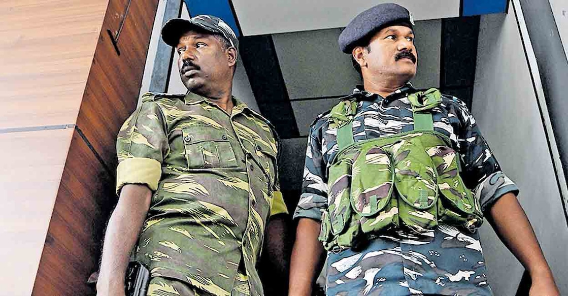 Thrissur Cooperative Bank The raid at Thrissur Cooperative Bank, where the Kerala Bank vice-president and CPM state committee member M K Kannan is the president. Photo: Manorama