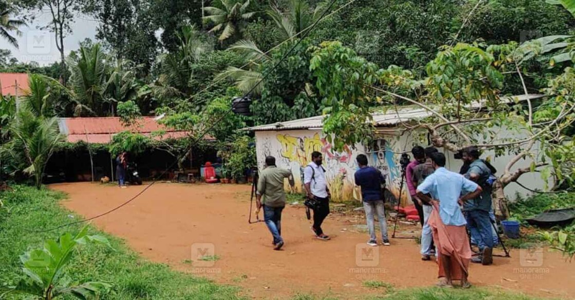 The dog-breeding centre from where the contraband was seized. Photo: Jins Michael/Manorama