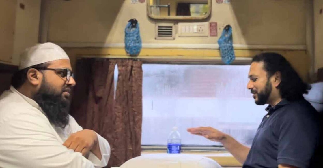 Ameen Mahe(L), CH Musthafa Moulavi (R). Photo: Special arrangement