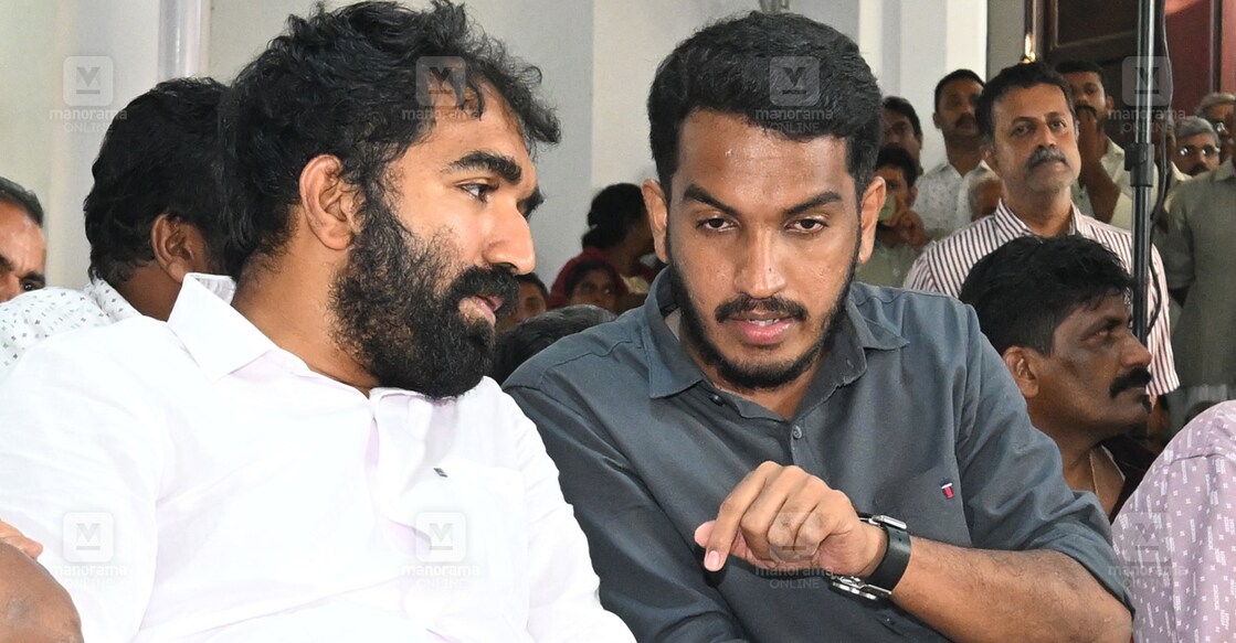 Chandy Oommen and Jaick C Thomas. File Photo: Manorama