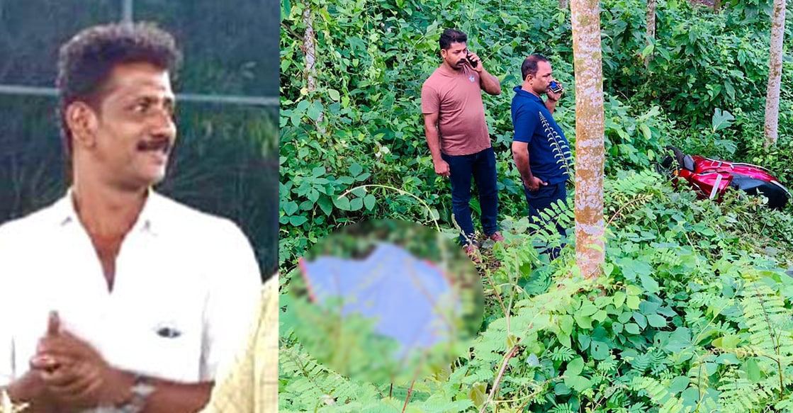 kozhikode-death-2 The deceased K Abdul Salam and a snap of the accident spot. Photo: Special Arrangement