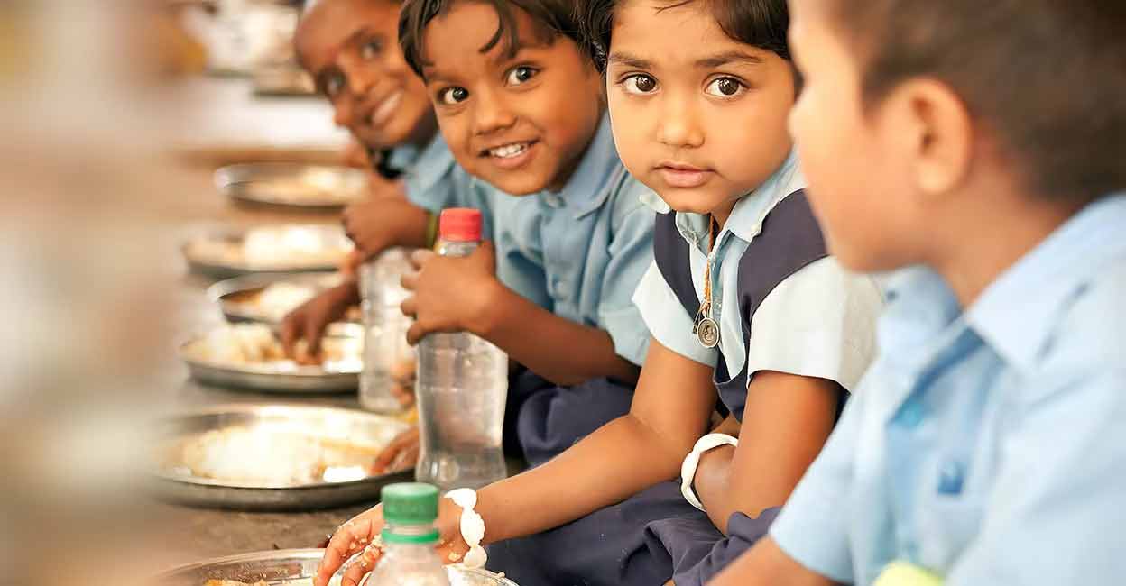 Mid-day meal scheme. Representational image: Shutterstock/Mohammad Shahnawaz