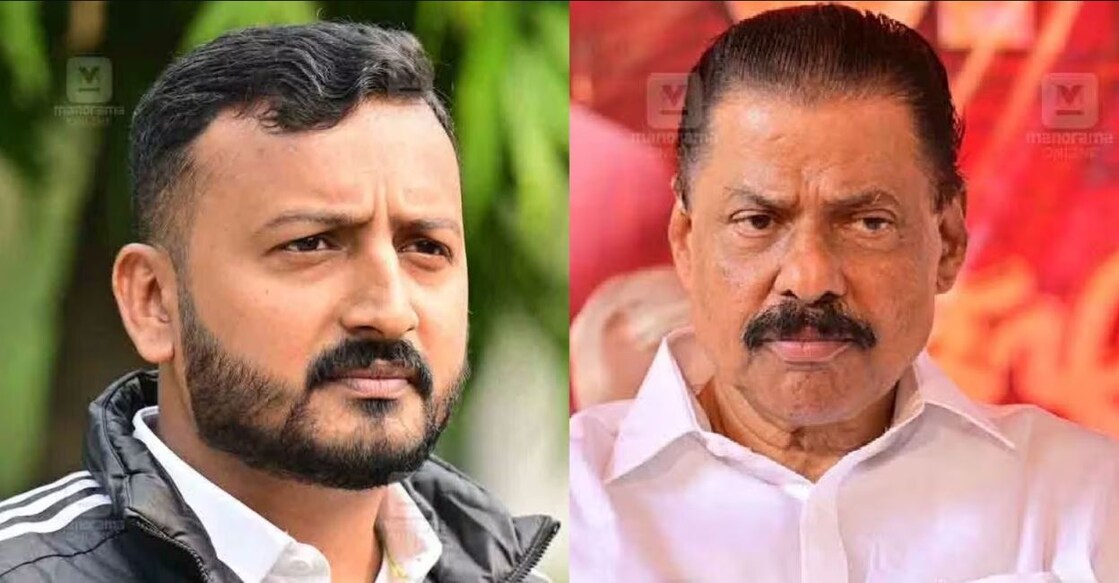 Rahul Mamkoottathil; MV Govindan. File Photo