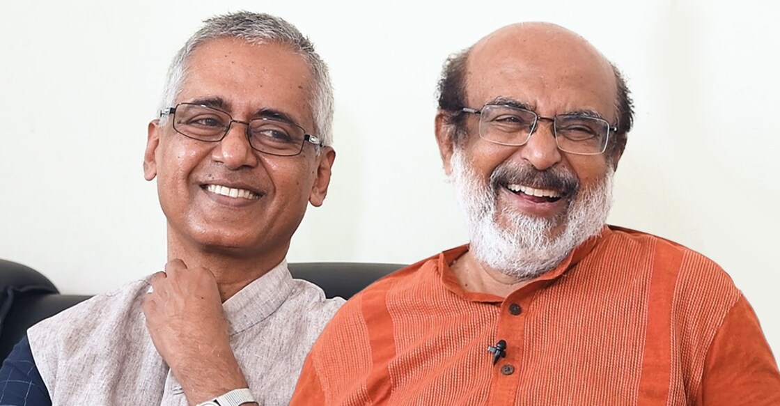 article S Adikesavan, Dr Thomas Isaac. Photo: Onmanorama