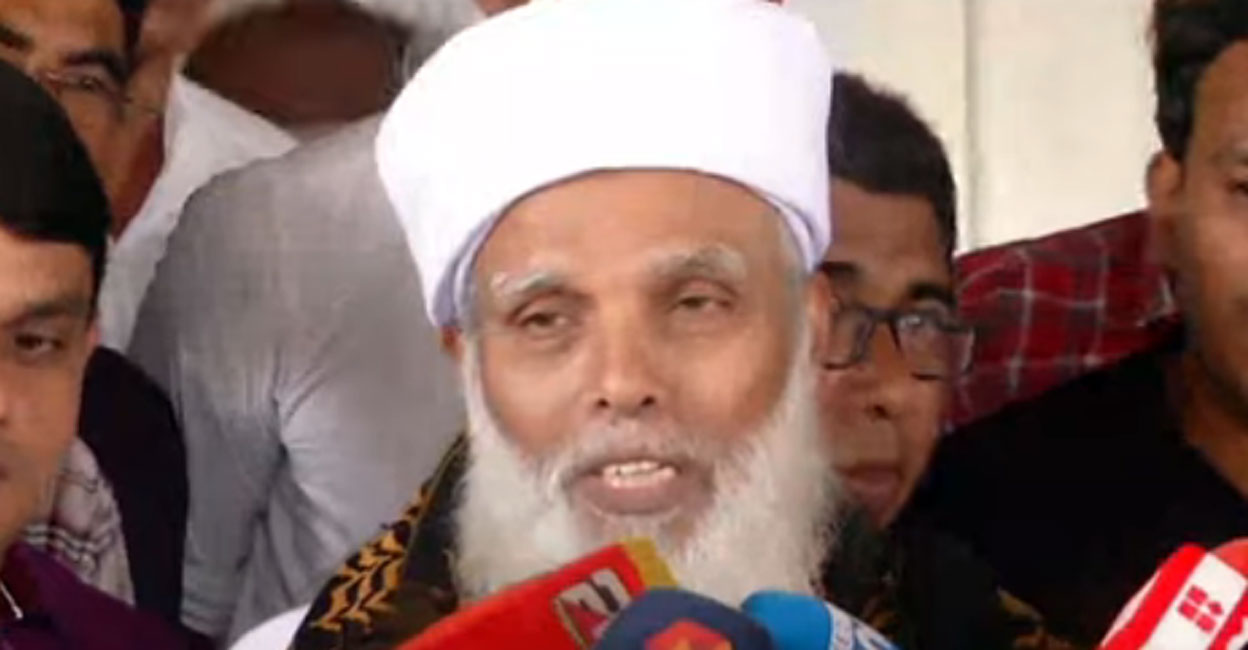 Umer Faizi Mukkam. File photo: Screengrab/Manorama News