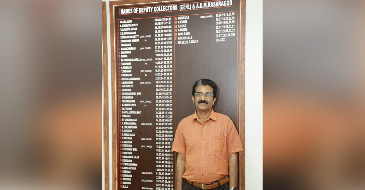 Naveen Babu. Photo: Special Arrangement