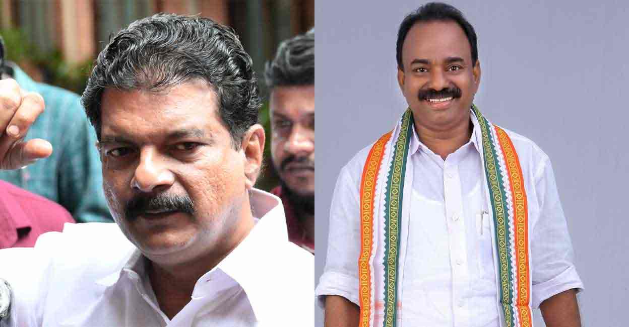 PV Anvar, NK Sudheer. Photo: Manorama