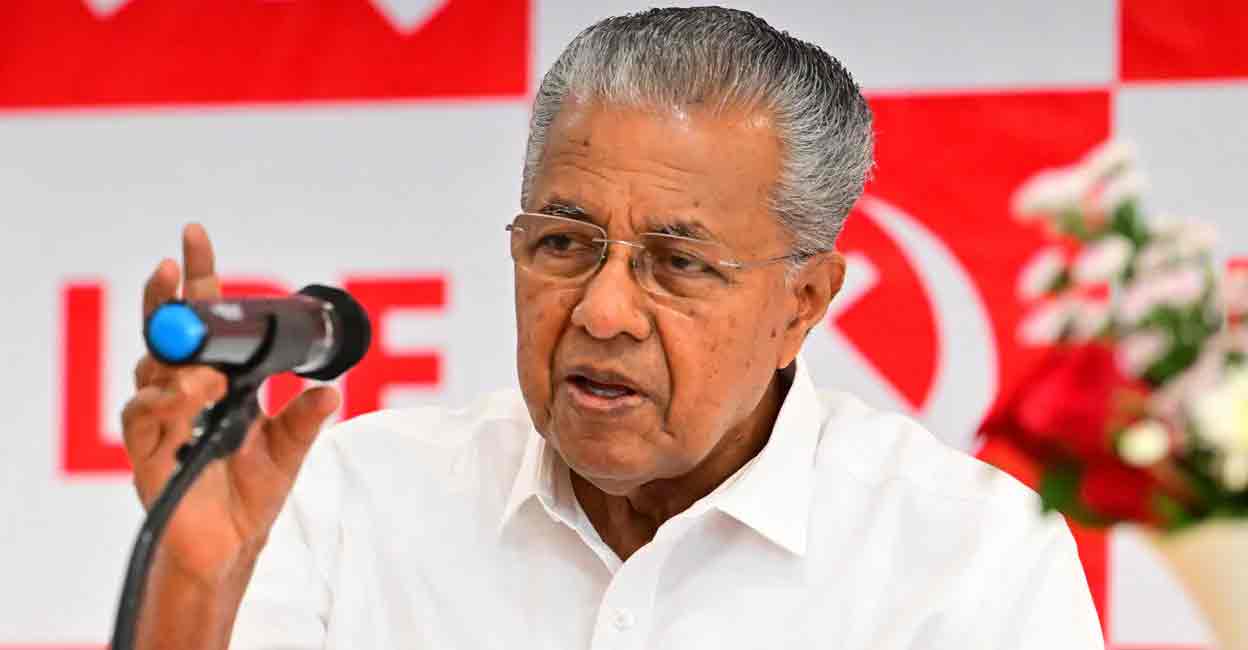 Kerala Chief Minister Pinarayi Vijayan. Photo: Manorama