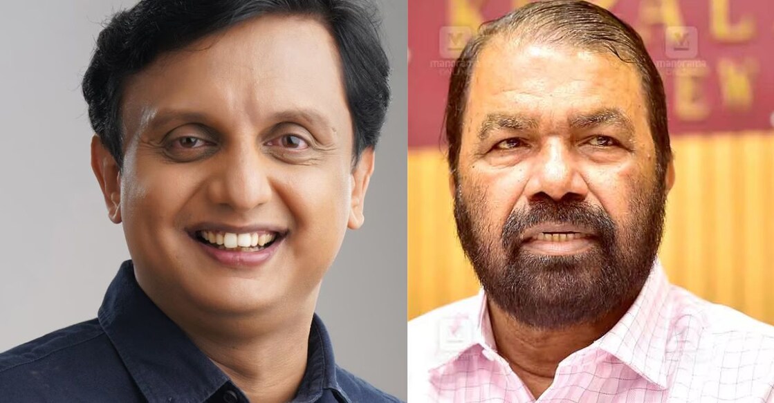 P A Mohammed Riyas, V Sivankutty. File Photo: Manorama