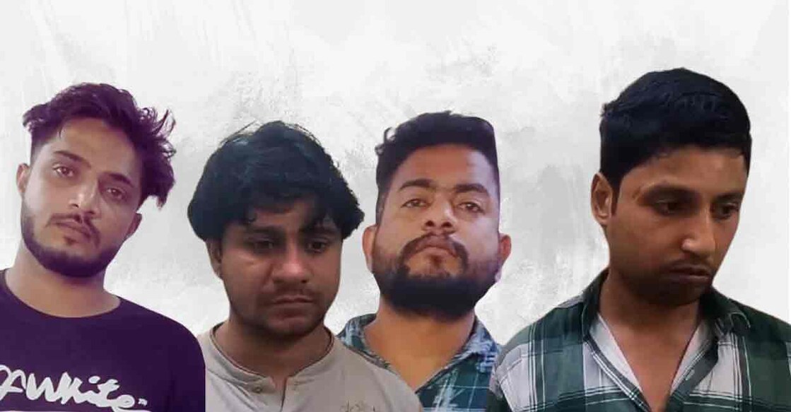 Sunny Bhola Yadav, Atik Ur Rahman, Shyam Baranwal,  Waseem Ahammed. Photo: Special arrangement