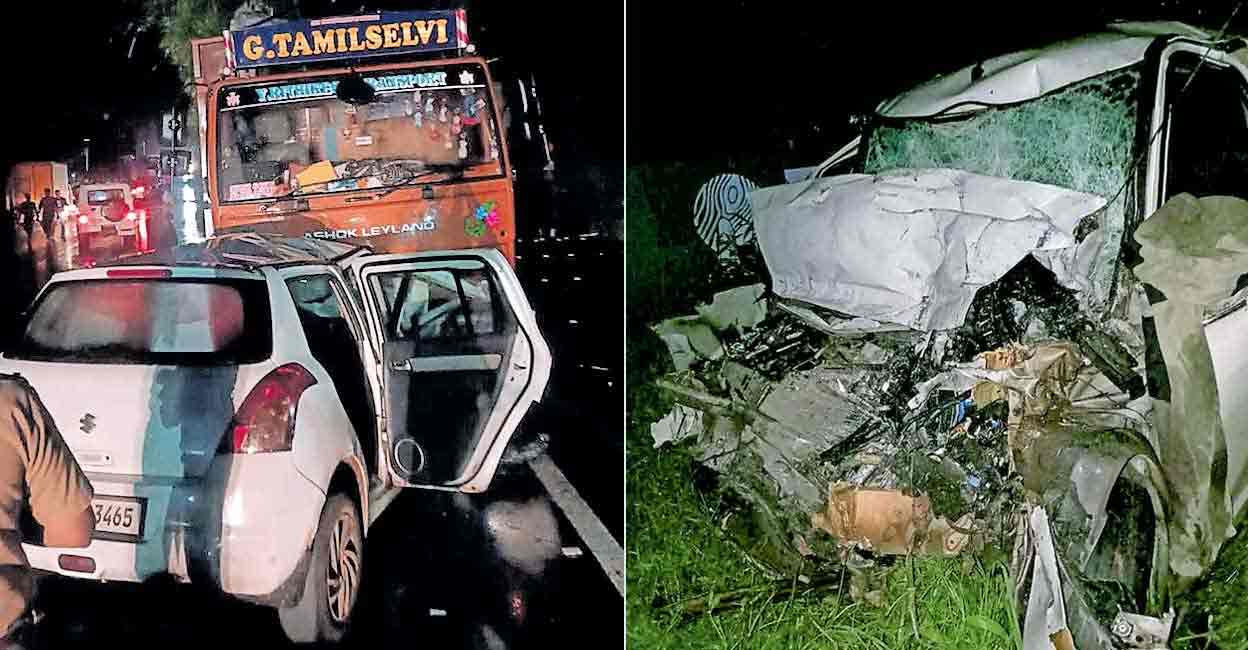 palakkad-car-crash Photo: Manorama