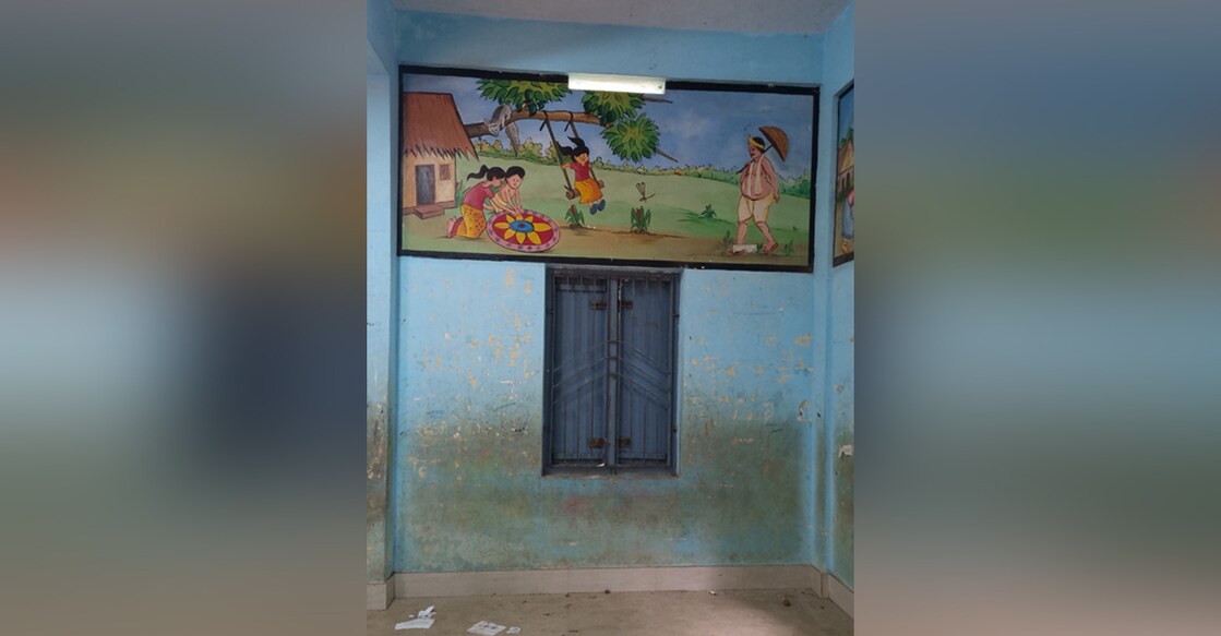 The wall built in 1998, will soon feature in an international art project to be held in Abu Dhabi. Photo: Special Arrangement.