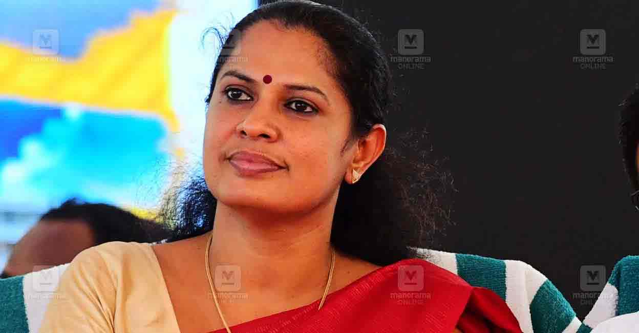 PP Divya. Photo: Manorama