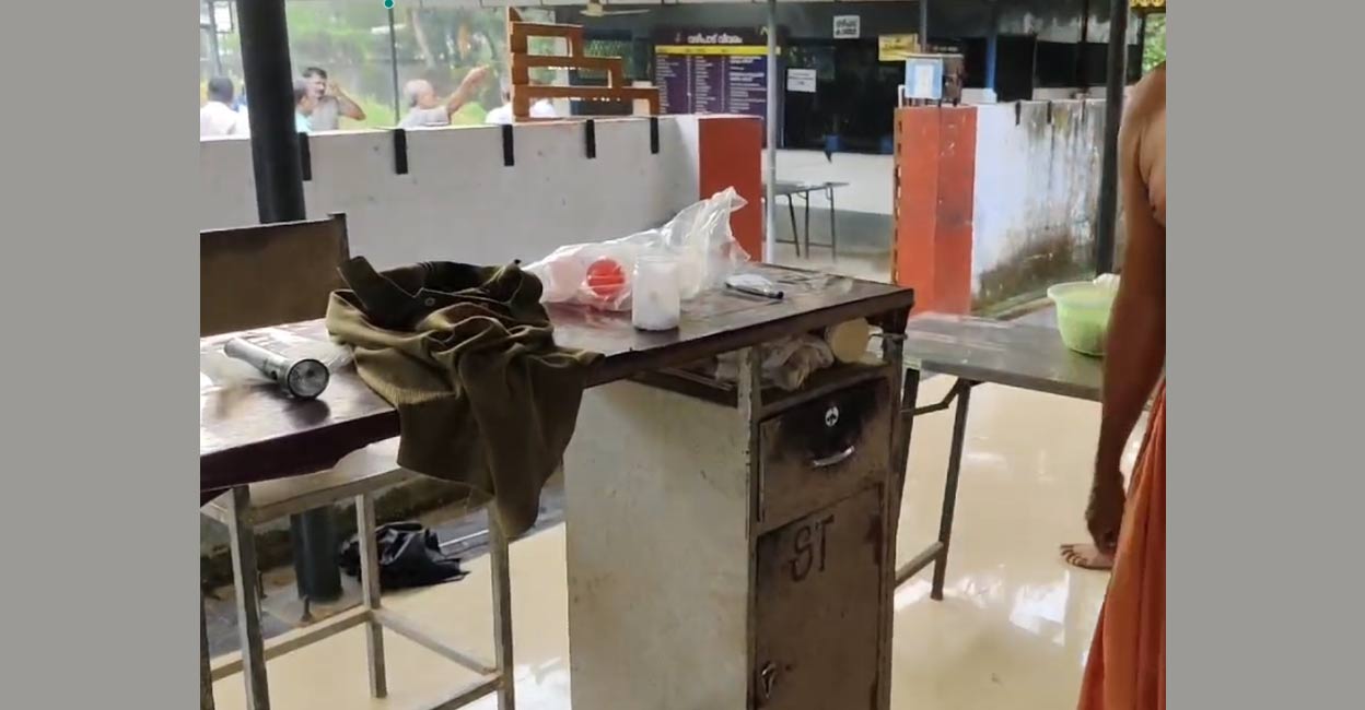 Additionally, two silver pots and Rs 23,000 in cash were also taken. Photo: Special arrangement. 