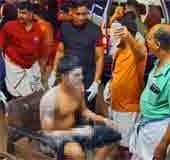 Firecracker explosion: Temple committee president, secretary in police custody