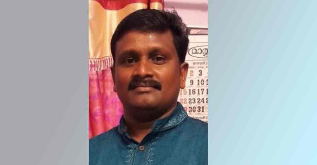 PM Ratheesh. Photo: Special arrangement