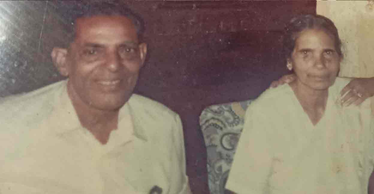 thomas-cherian-parents Thomas Cherian's parents- Thomas and Aeliyamma. Photo: Special arrangement