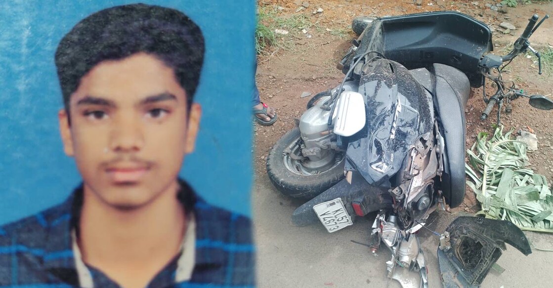 The deceased is Parammal Aswin (23) of Pannikkode, Kodiyathur. Photo: Special arrangement. 