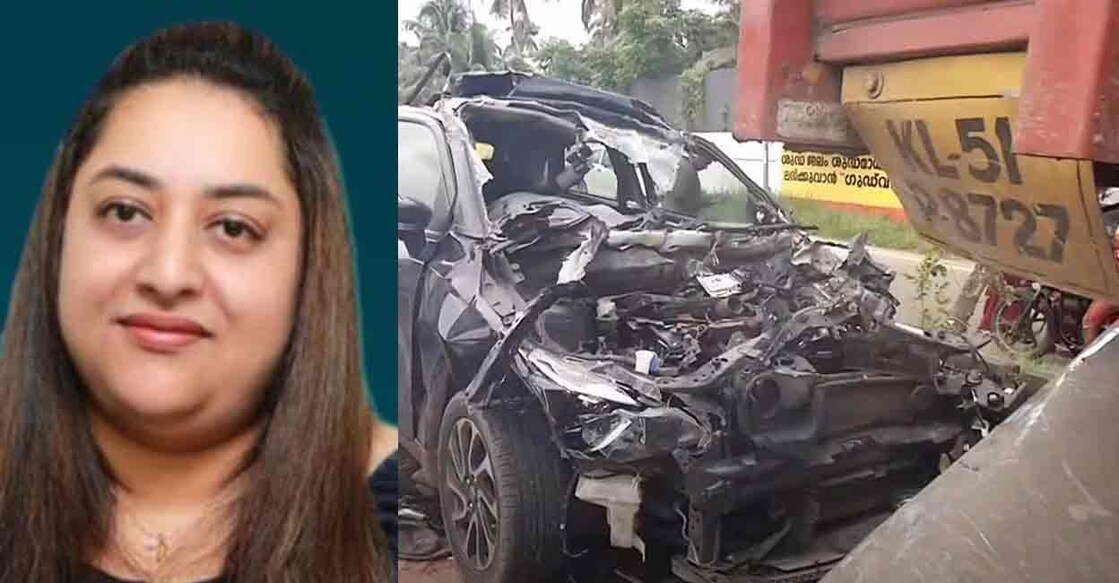 Rashmi, Site of accident. Photo: Manorama