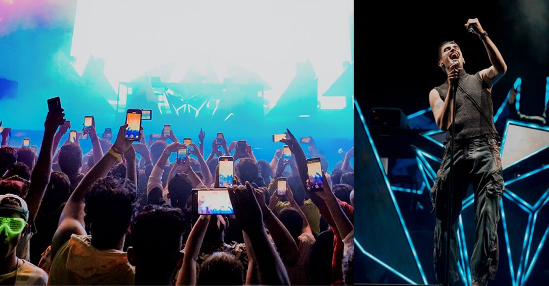 Norwegian DJ Walker performed in Kochi as part of his India tour. Photos: Sunburn arena/ Special arrangement. 
