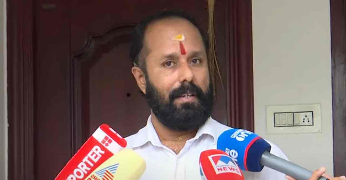 thiroor-satheesh Former BJP office secretary Thiroor Satheesh. Photo: Manorama
