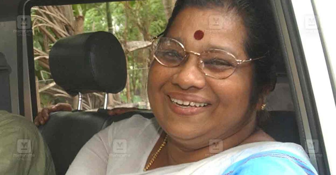 M T Padma. Photo: Manorama