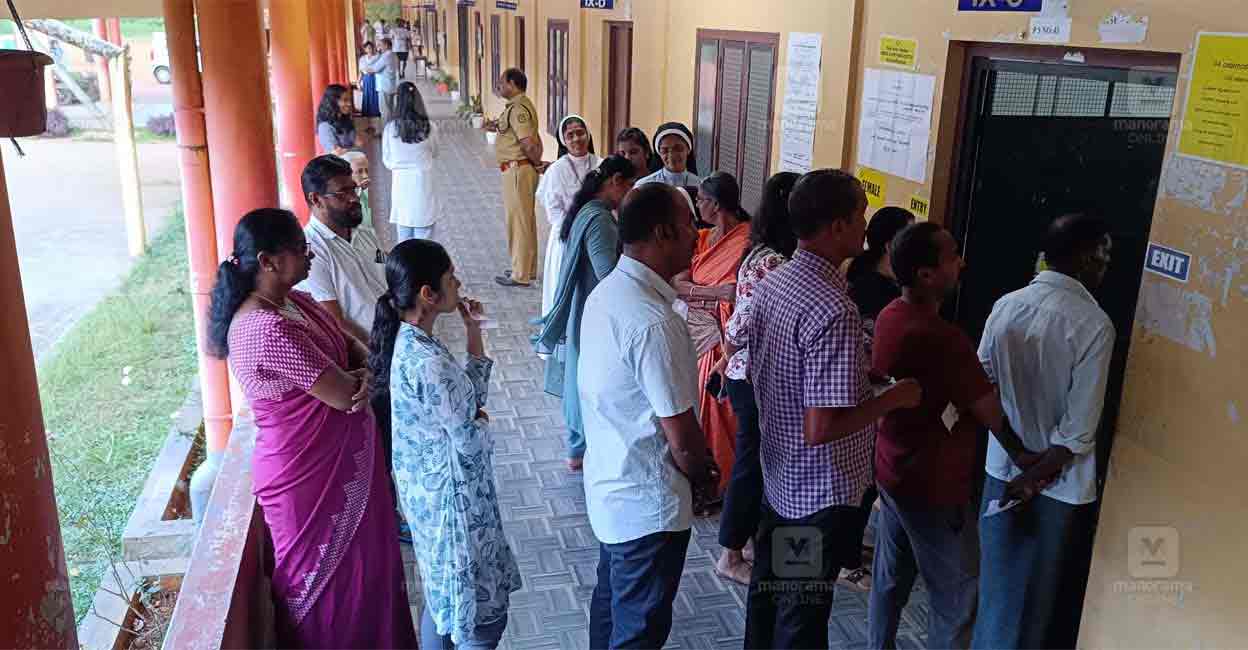 Wayanad, Chelakkara bypolls: Voting underway; candidates visit booths