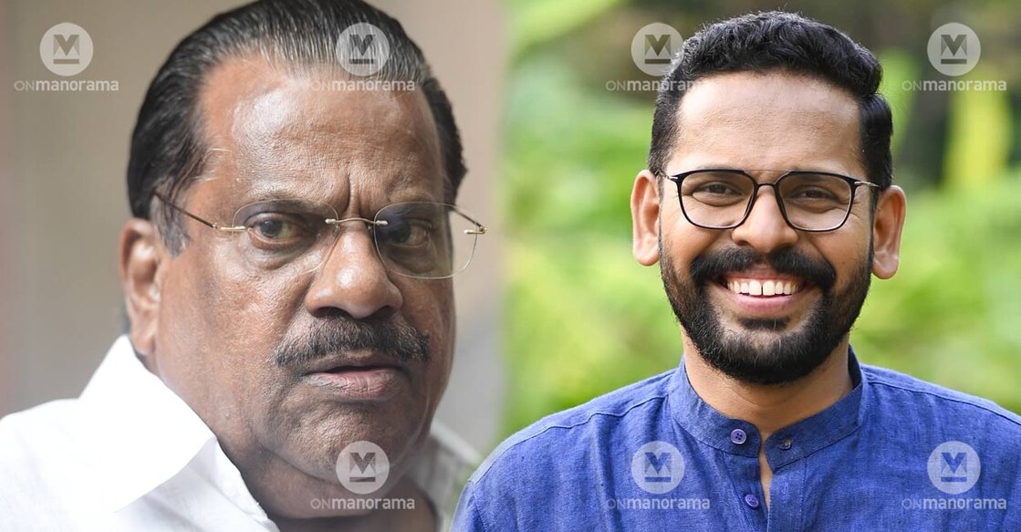 EP Jayarajan and Dr P Sarin. File Photos: Manorama.