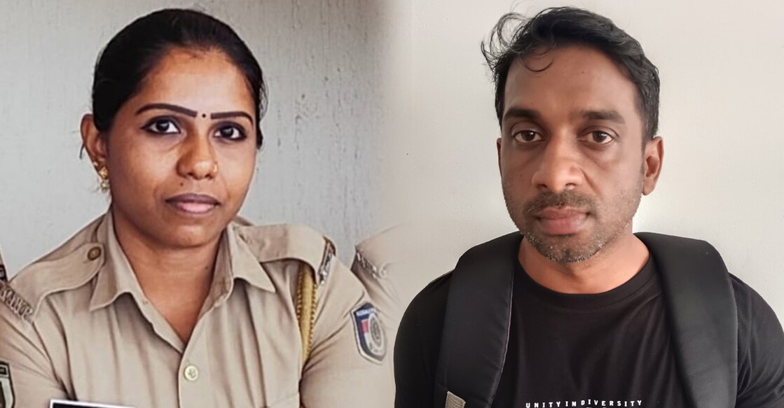 Divyasree; Rajesh. Photo Courtesy: Manorama Online