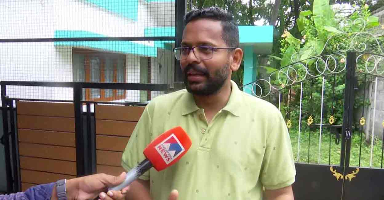 P Sarin Photo: Manorama News