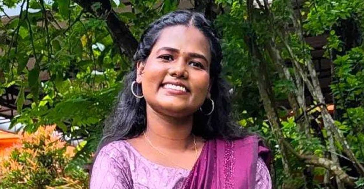 Ammu Sajeev. Photo: Special arrangement. 