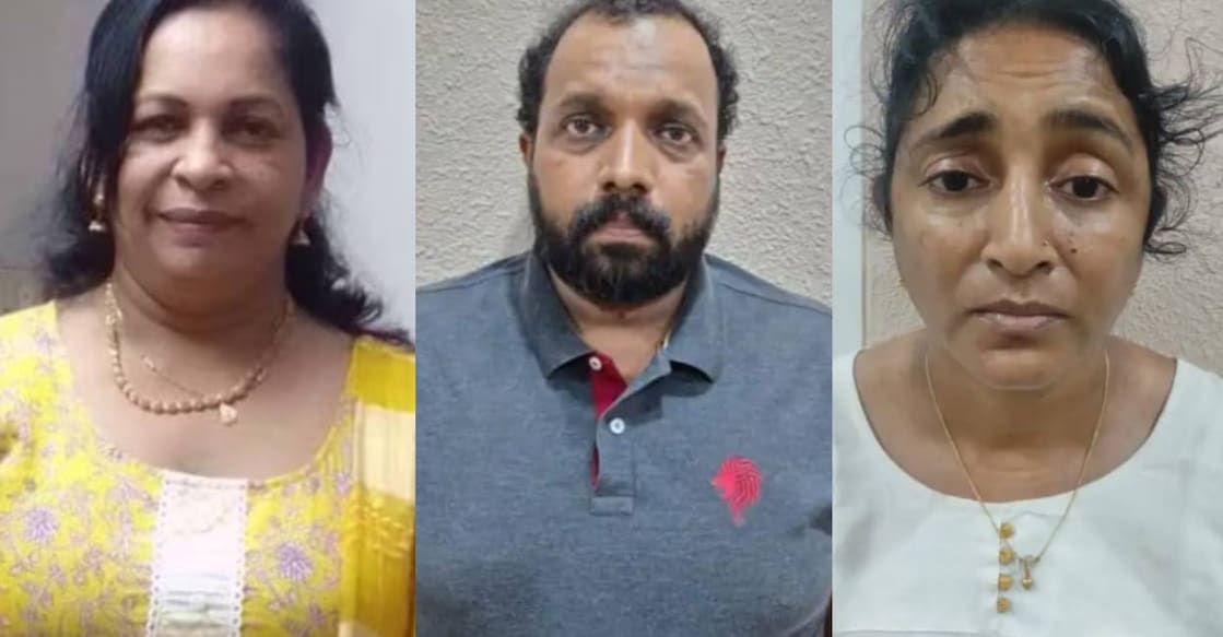 Jaysey Abraham, Gireesh Babu, and Khadeeja. Photos: Special arrangement. 