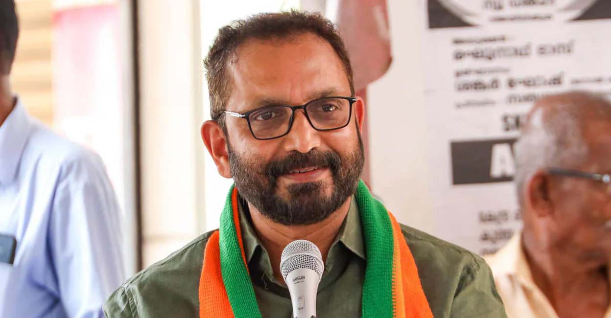 BJP State President K Surendran. Photo: Manorama