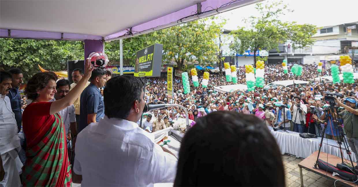 In Malappuram, Priyanka Gandhi flags expatriates’ travel issues | Malappuram News