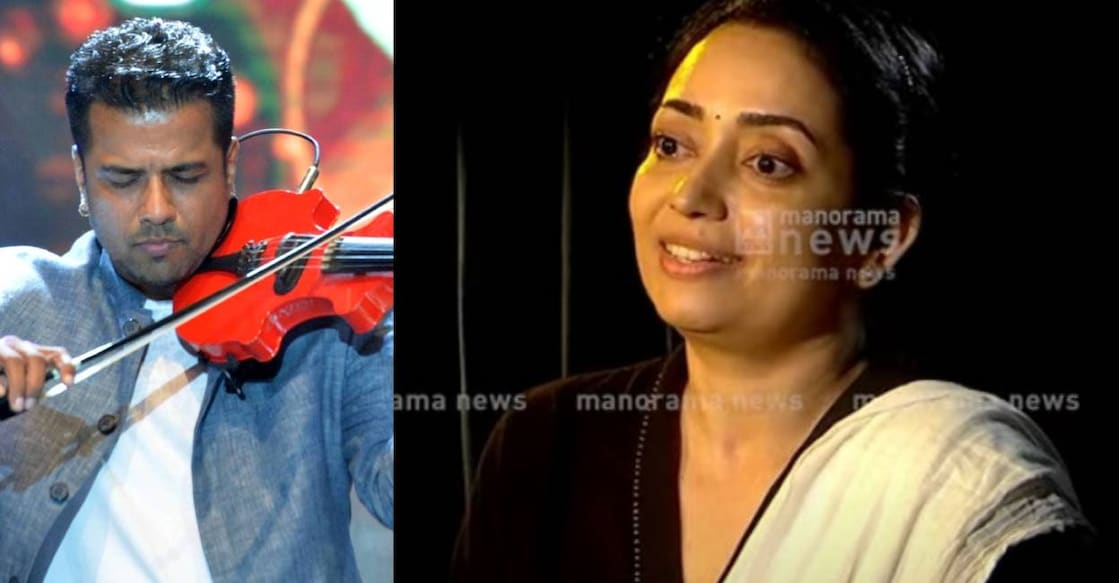 bala-bhakar-wife-lakshmi Balabhaskar and Lakshmi. Photo: Manorama